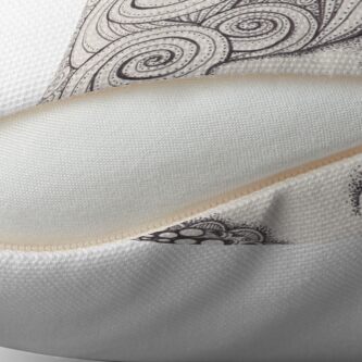 Alternate view of Inhale Throw Pillow