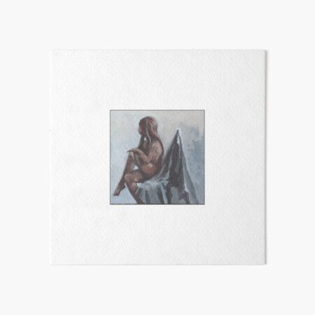 Sitting I Art Board Print