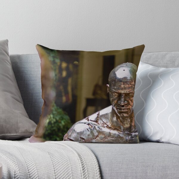 Facing his fears Throw Pillow