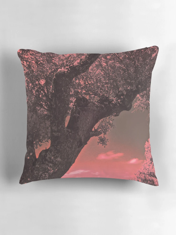 Aperçu 3 sur 4. Coussin avec l'œuvre Countryside on I.R. créée et vendue par Rafael López.