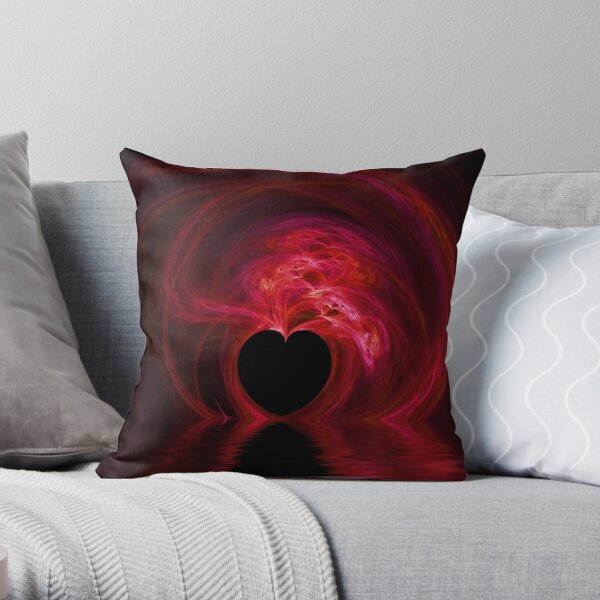 Valentine`s Heart Throw Pillow