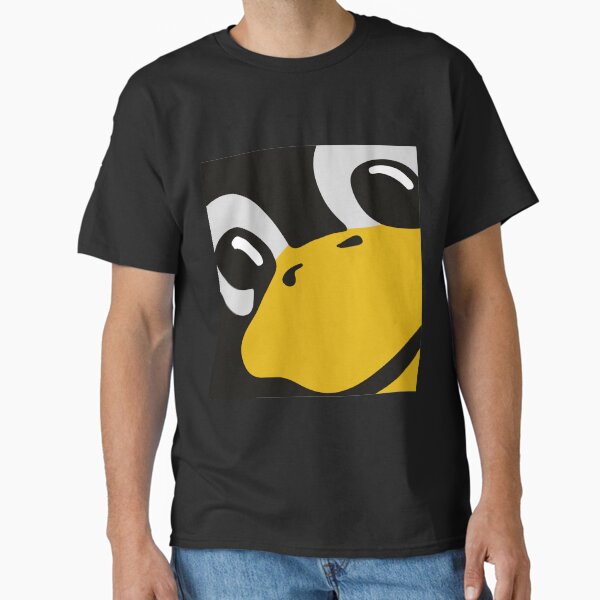 linux tux penguin eyes Classic T-Shirt