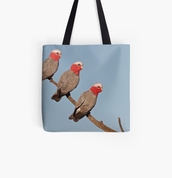 Galah - The Three Amigos All Over Print Tote Bag