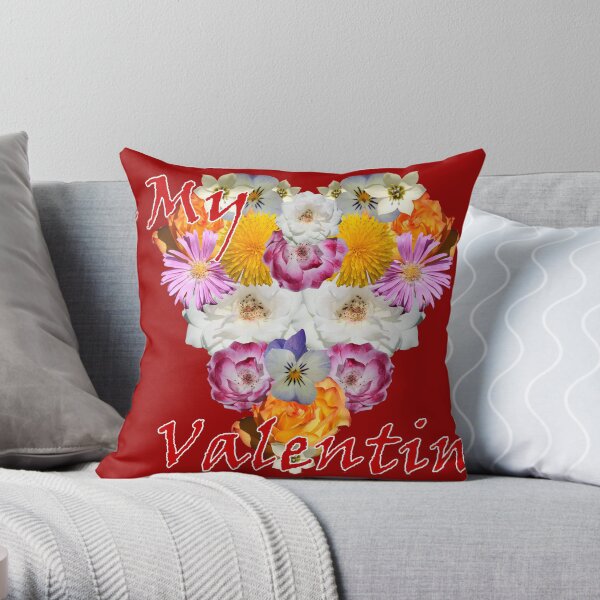 Be My Valentine Throw Pillow