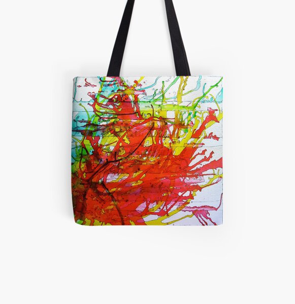 RUN! All Over Print Tote Bag