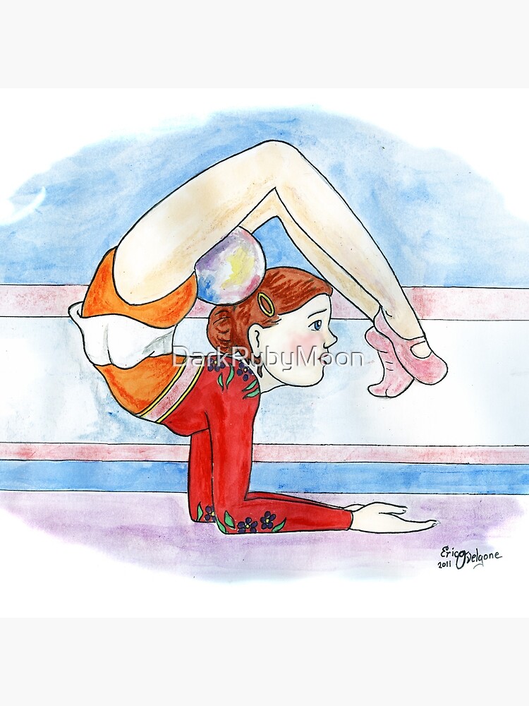 Rhythmic Gymnast by DarkRubyMoon