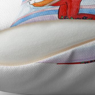 Alternate view of Rhythmic Gymnast Throw Pillow