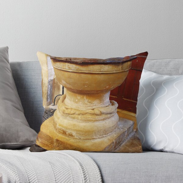 Item preview, Font at St Mary The Virgin Salehurst designed and sold by Dave Godden.