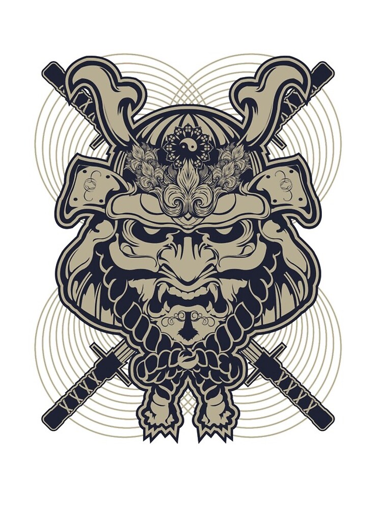 Thumbnail 4 of 4, iPhone Case, Samurai Rising designed and sold by brev87.