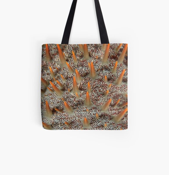 COTS Macro - Acanthaster planci All Over Print Tote Bag