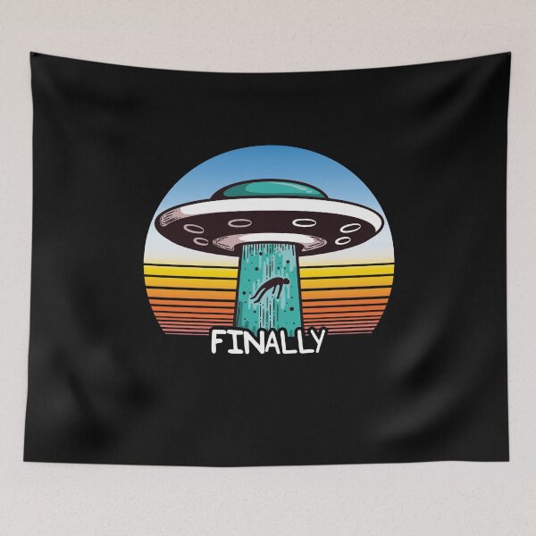 Item preview, Alien Abduction UFO Finally designed and sold by designeclipse.