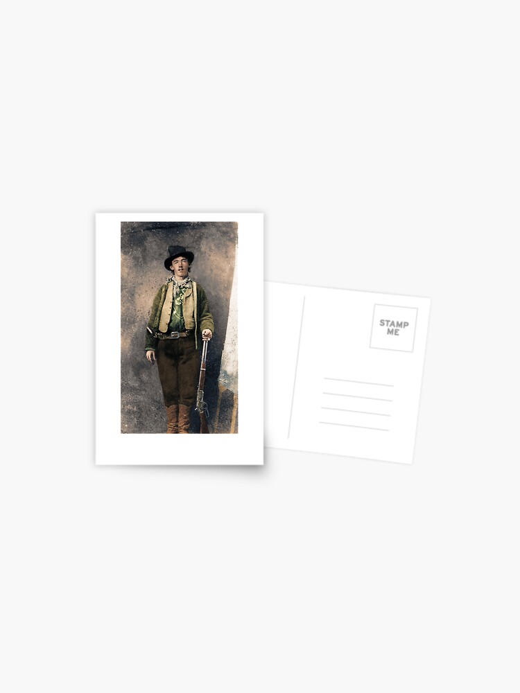 Billy the Kid Old West Post Card William Bonney  New 