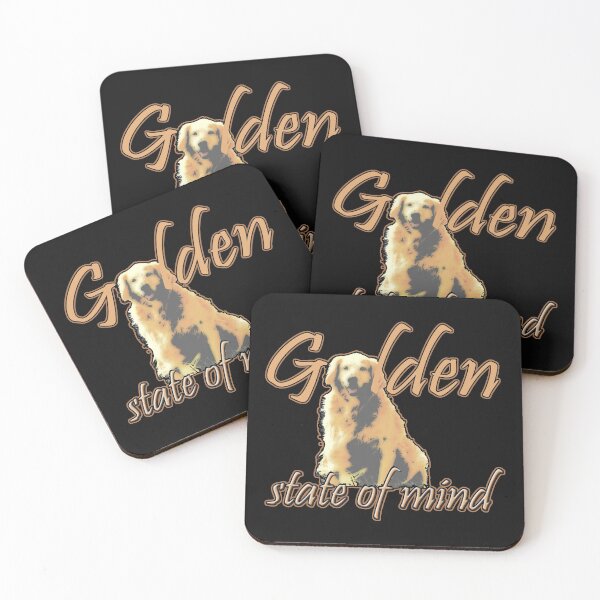 Item preview, Golden Retriever State of Mind designed and sold by RiffXS.
