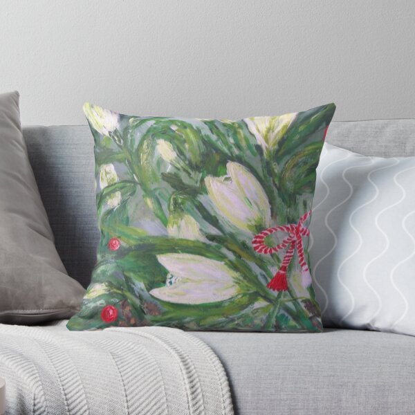 Martisor Throw Pillow
