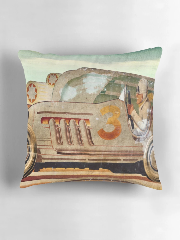 Thumbnail 3 of 4, Pillow, Wacky Racer designed and sold by Peter Howes.