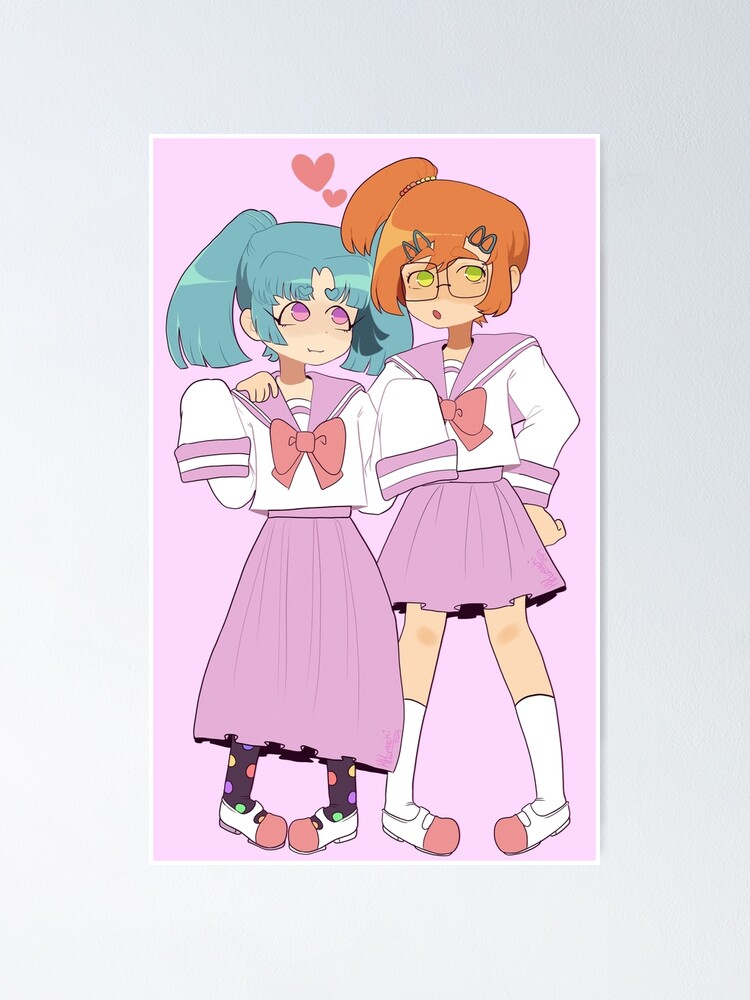 Yukari And Miho Poster By Kkumachi Redbubble