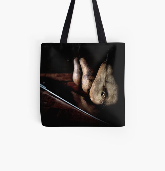 sliced pears All Over Print Tote Bag