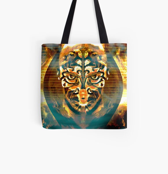 The Burning Man All Over Print Tote Bag
