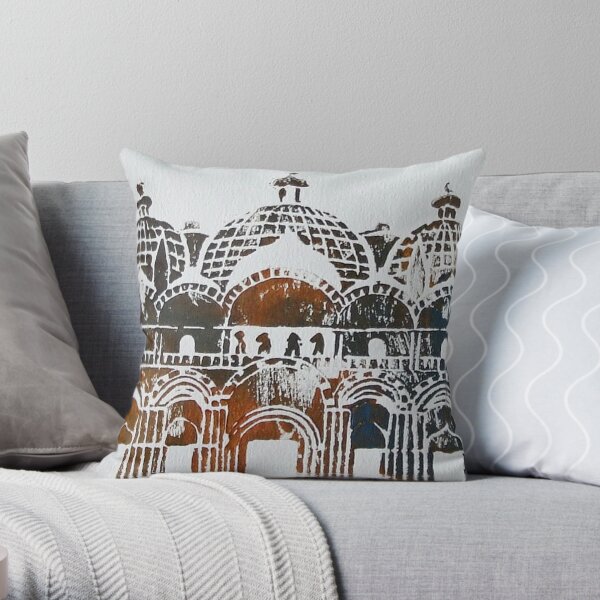Doge's Palace - Venice, Italy Throw Pillow