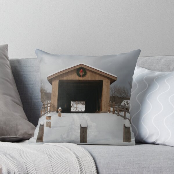 Item preview, Entrance too Jay Covered Bridge, Jay, NY designed and sold by linmarie.