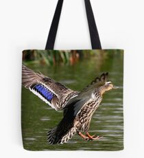Flight Of The Mallard Tote Bag