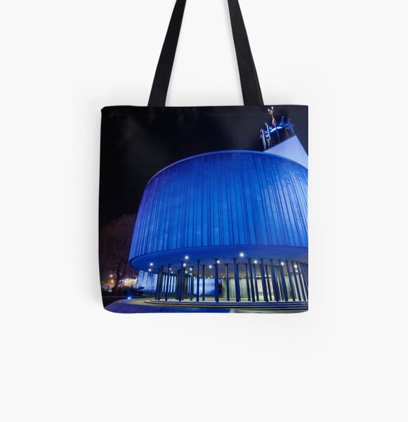 Newcastle Civic Centre All Over Print Tote Bag