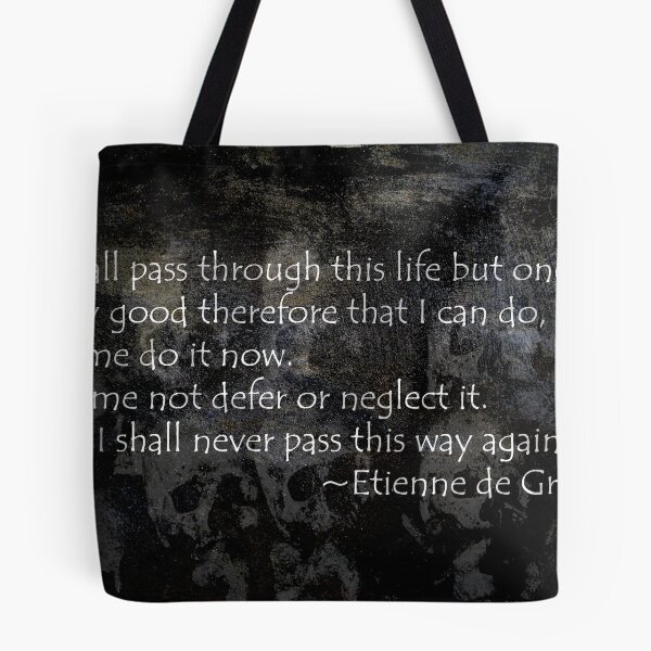 Item preview, I shall pass through this life but once... designed and sold by Sam Warner.