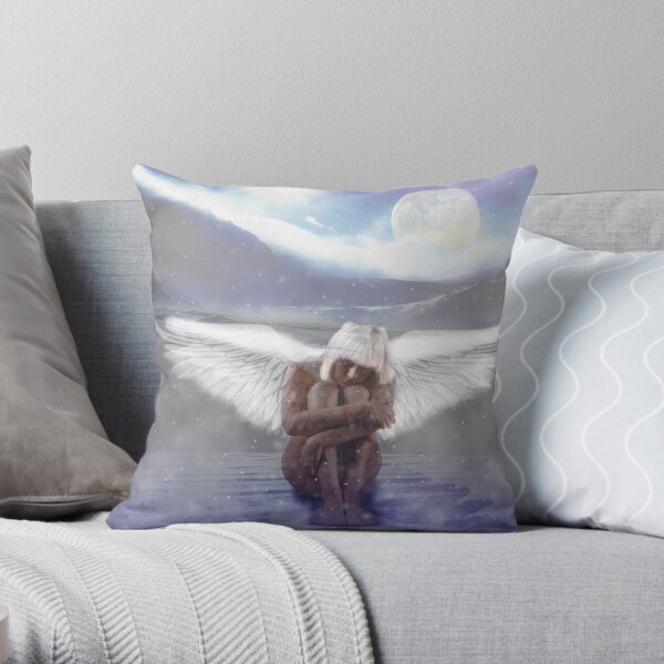 The Silence of Being Throw Pillow