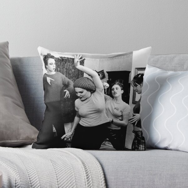 Swedish Girls at Home in Dublin # 2 Throw Pillow
