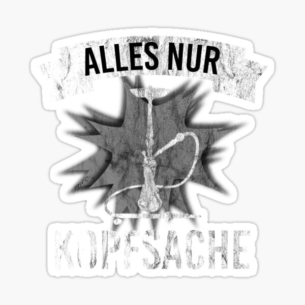 Item preview, Kopfsache Shisha Junkie designed and sold by lsvds.