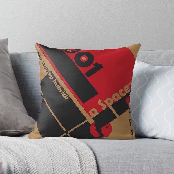 Bauhaus Poster Throw Pillow
