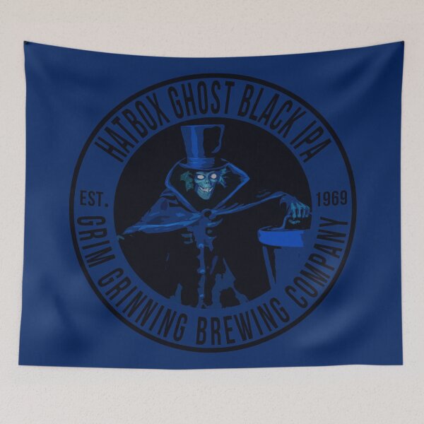Item preview, Hatbox Ghost Black IPA designed and sold by FandomTrading.