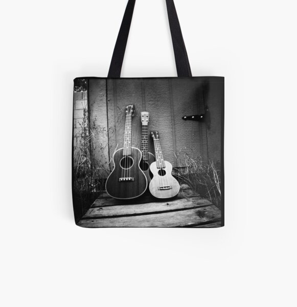 Family Portrait All Over Print Tote Bag