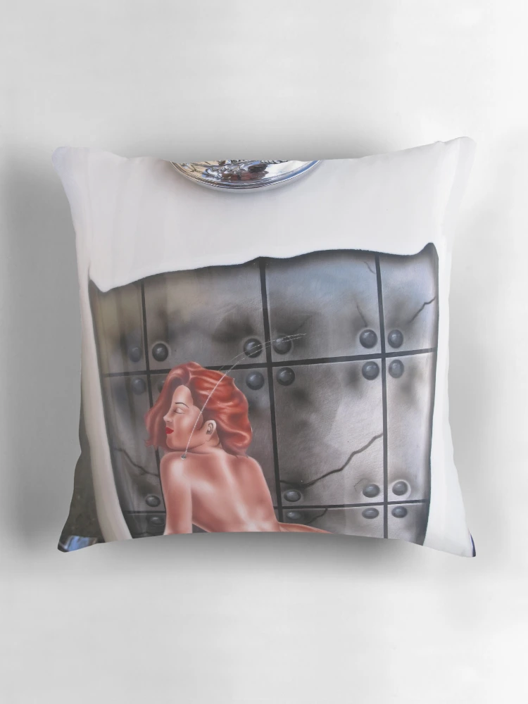 Thumbnail 3 of 4, Pillow, Easy Rider designed and sold by Steve Outram.