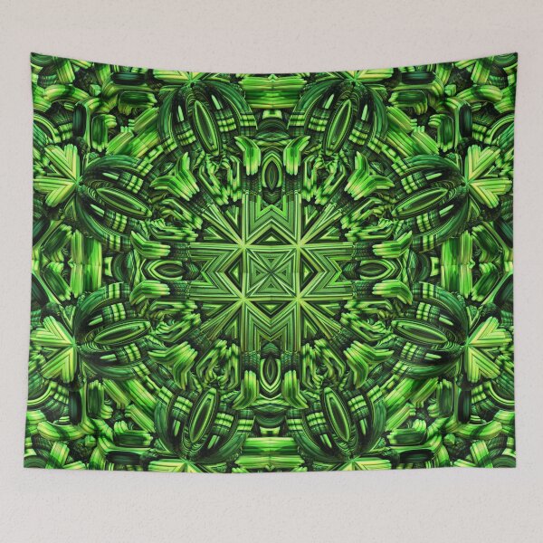 Item preview, Green Garden Mandala designed and sold by Lyle Hatch.