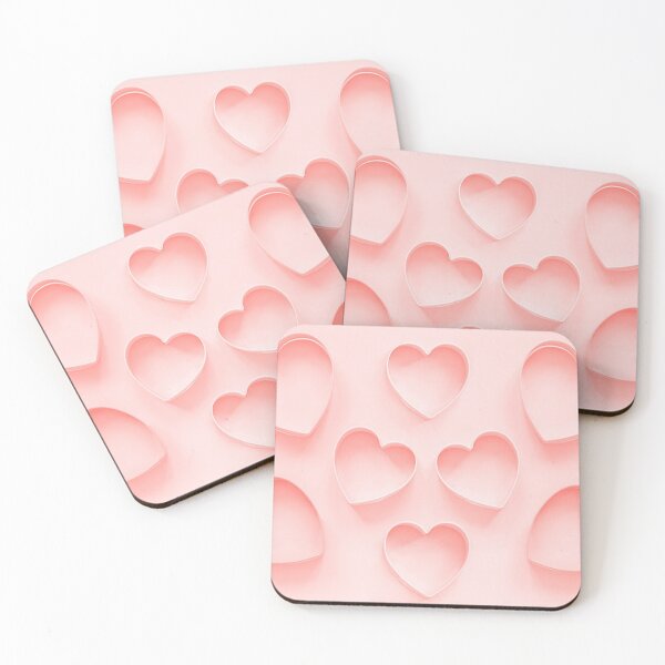 Item preview, Pink hearts designed and sold by OrionPhotograph.