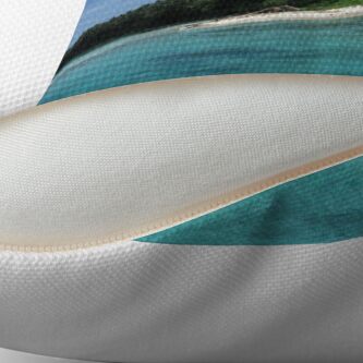 Alternate view of Gudaraba Island Throw Pillow
