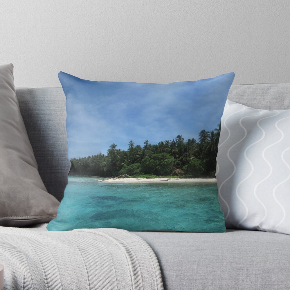 Gudaraba Island Throw Pillow