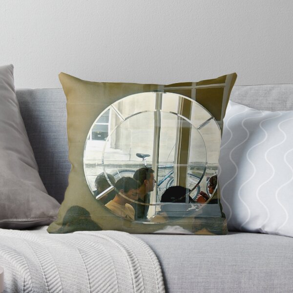 oxford café society Throw Pillow