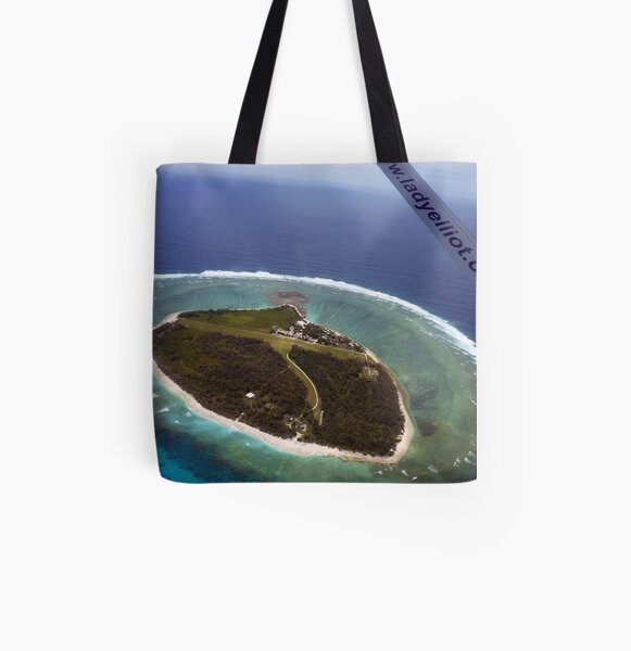 Above Lady Elliot Island All Over Print Tote Bag