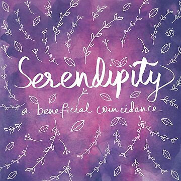 Artwork thumbnail, Purple Typography Quote Floral Botanical Illustration Artwork Art Print by Soumya S. Mohanty