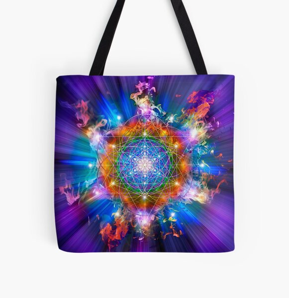 Sacred Geometry 37 All Over Print Tote Bag
