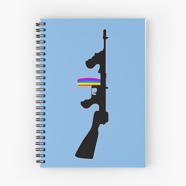 Artikelvorschau, Maschinengewehr Silhouette - Tommy Gun Edition entworfen und verkauft von RedStep.
