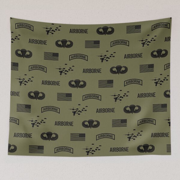 Item preview, Airborne Pattern (Green) designed and sold by Jared Davies.