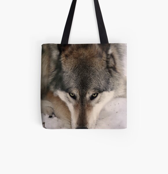 Wolf's Dinner All Over Print Tote Bag