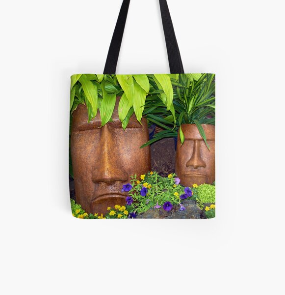 Tiki All Over Print Tote Bag