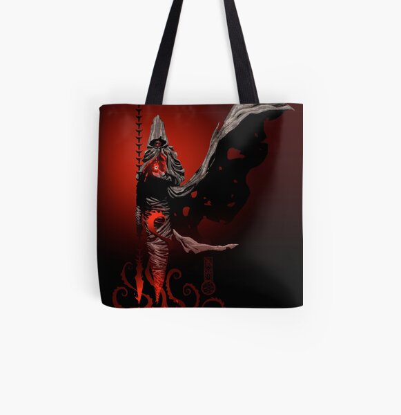 The Black King's Bishop All Over Print Tote Bag