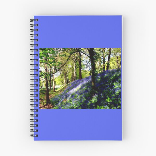Item preview, Bank of Bluebells designed and sold by Charmiene Maxwell-Batten.