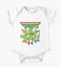 Teenage Mutant Ninja Yoshis Baby Body Kurzarm
