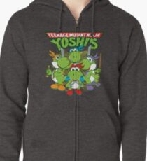 Teenage Mutant Ninja Yoshis Zipped Hoodie